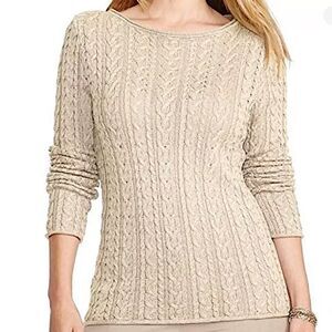 Lauren Ralph Lauren knit sweater size m